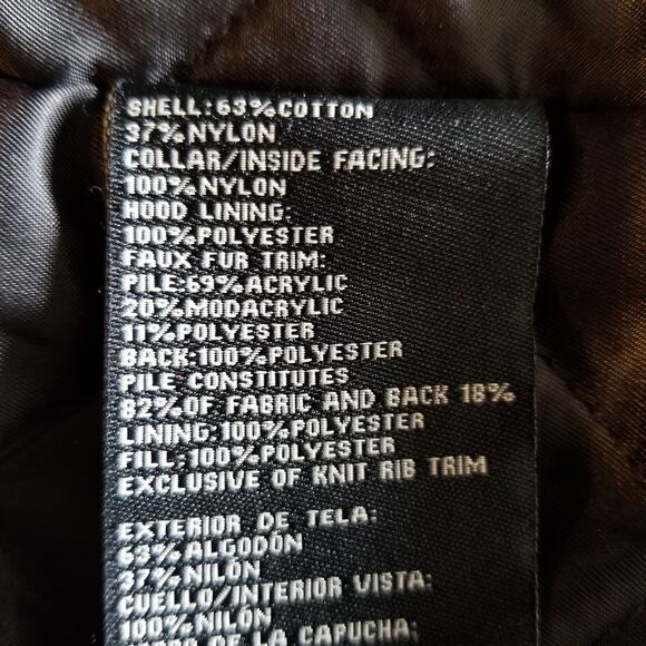 1 Madison Expedition Heritage Collection Women's Black Parka Long Coat Size XXL - Picture 10 of 11